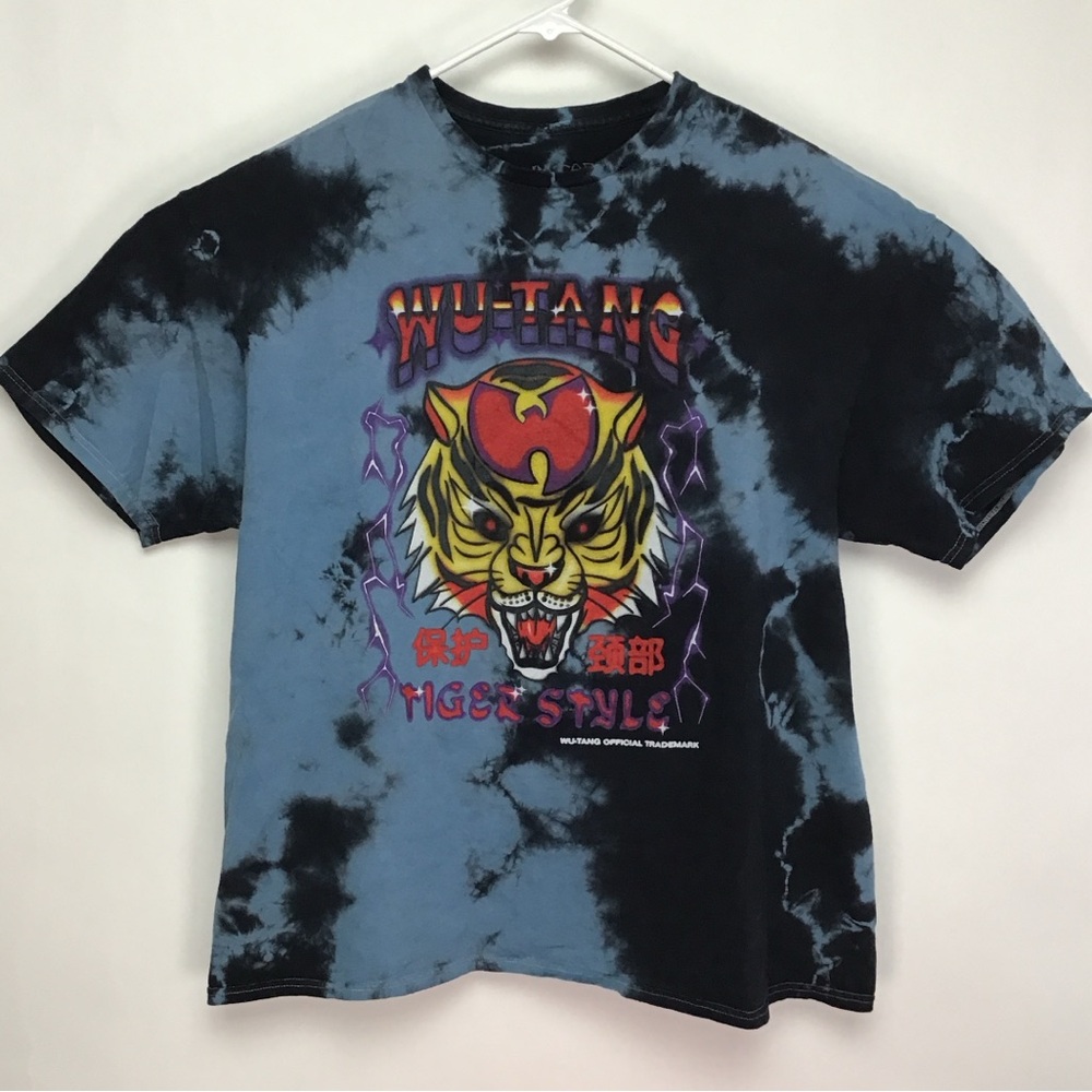 Wu-Tang Clan men’s tie dye graphic tee shirt large